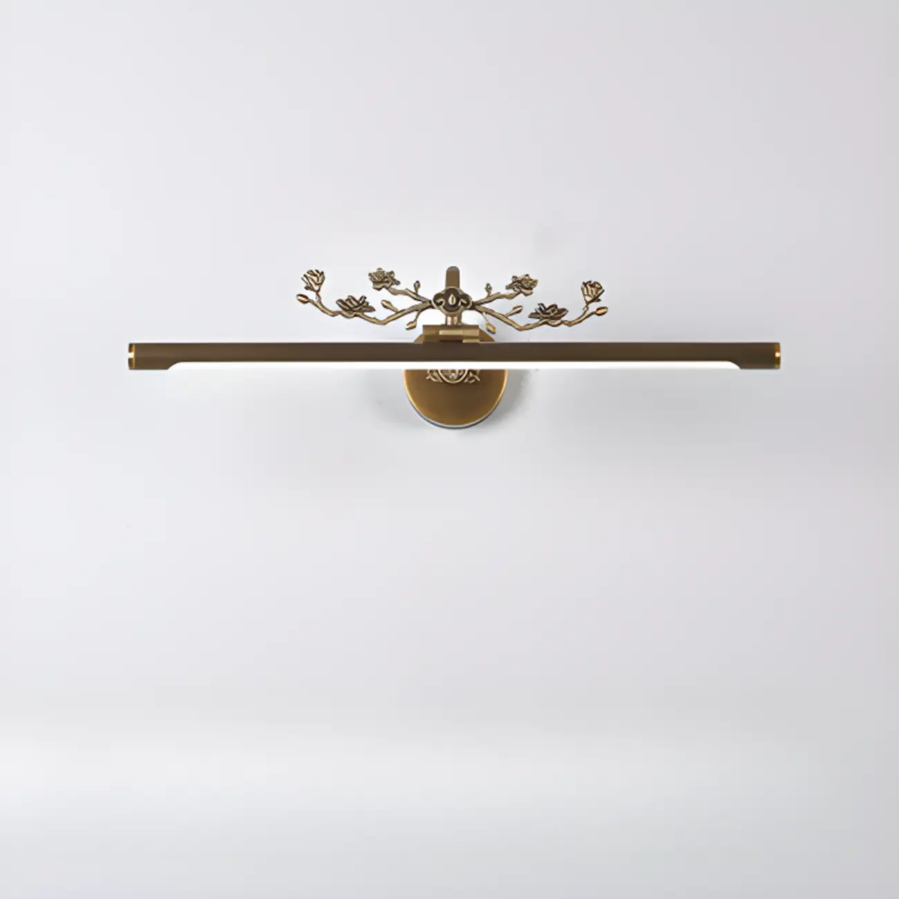 Straight-Line Bathroom Vanity Lights with Metal Holder  Image - 6 | homeyfad