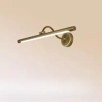 Straight-Line Bathroom Vanity Lights with Metal Holder  Image - 9