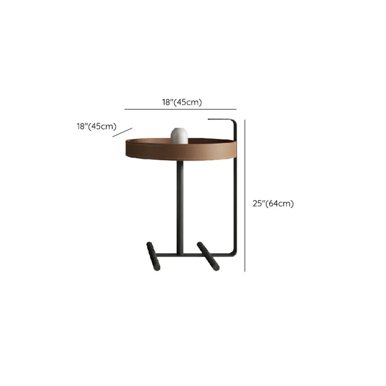 Modern Round Beige Coffee Table with Storage for Living Room Image - 19 | homeyfad