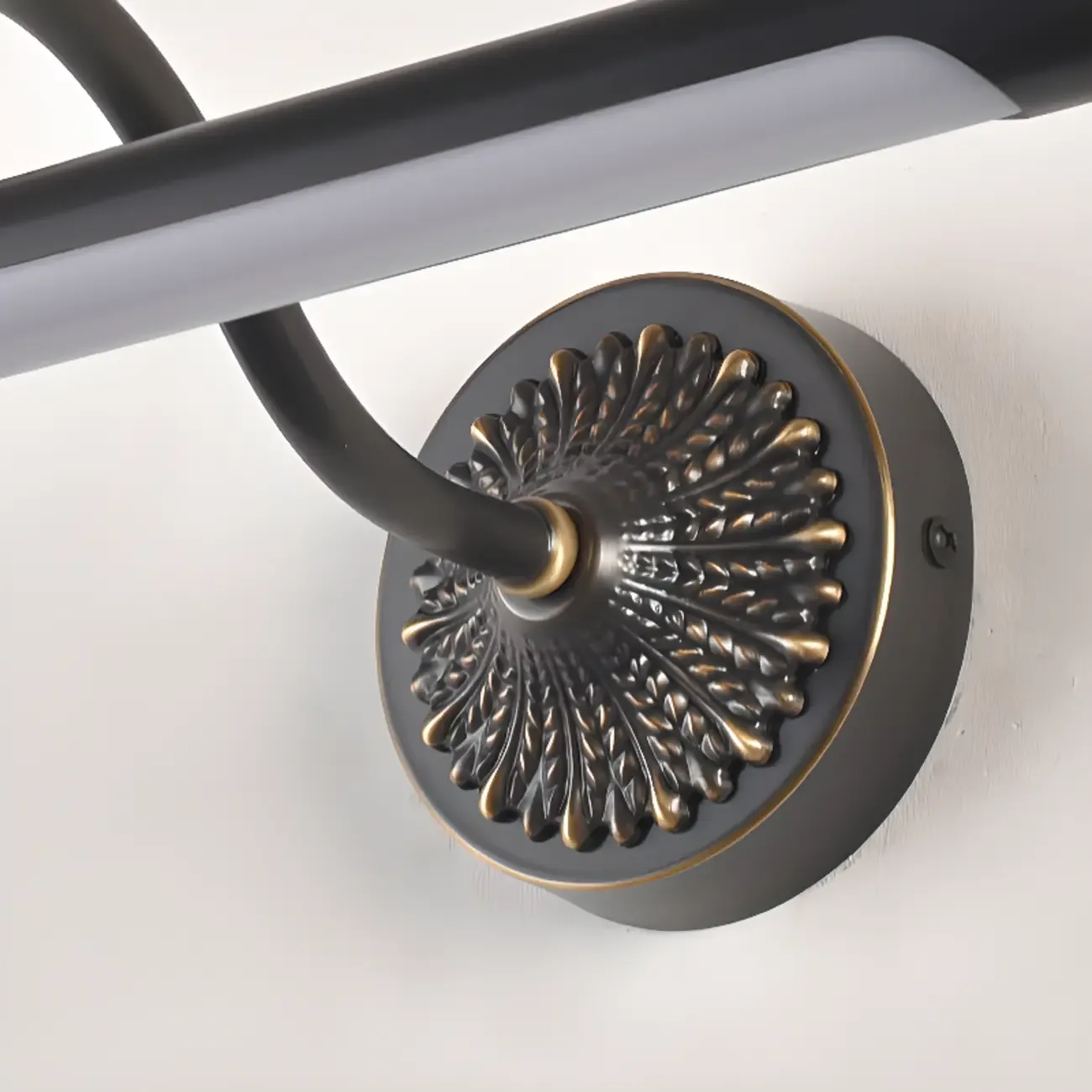 Straight-Line Bathroom Vanity Lights with Metal Holder Image - 23
