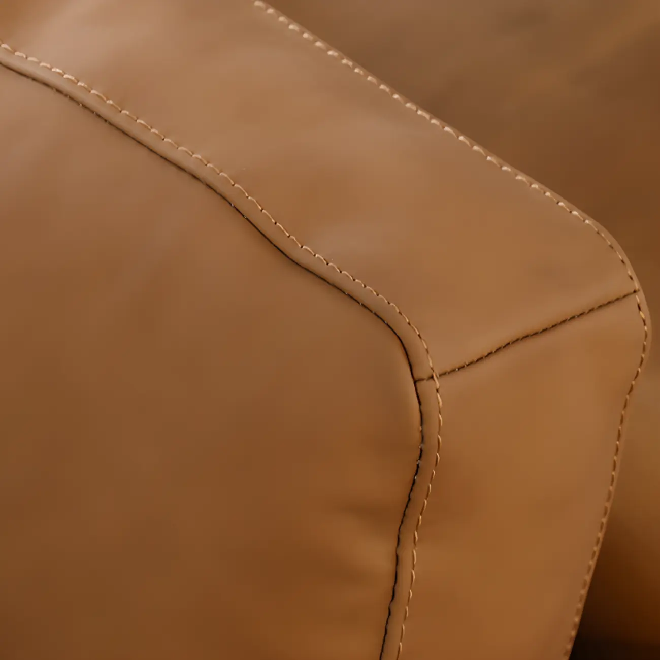 82.5" Brown Leath-Aire 3 Seater Sleeper Sofa Sofa with Pillow Back  Image - 12 | homeyfad