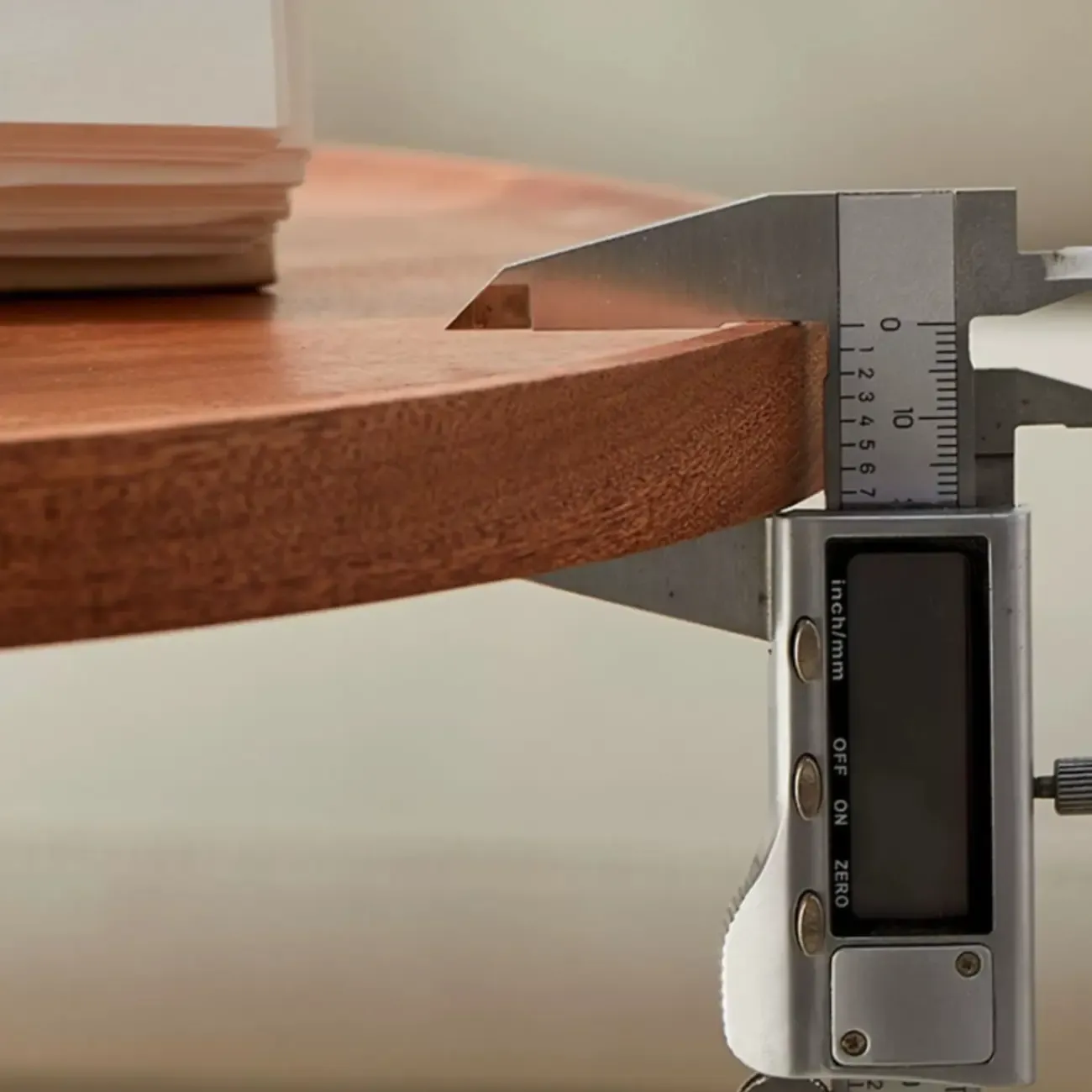 Modern Wooden Flower-Shaped Side Table for Living Room Image - 6