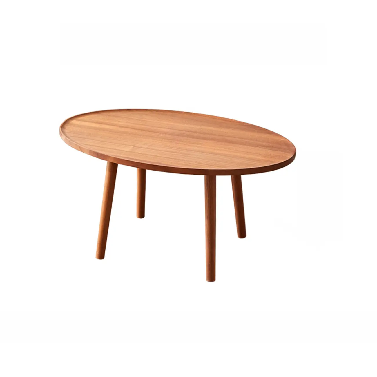 Modern Wooden Flower-Shaped Side Table for Living Room Image - 13 | homeyfad