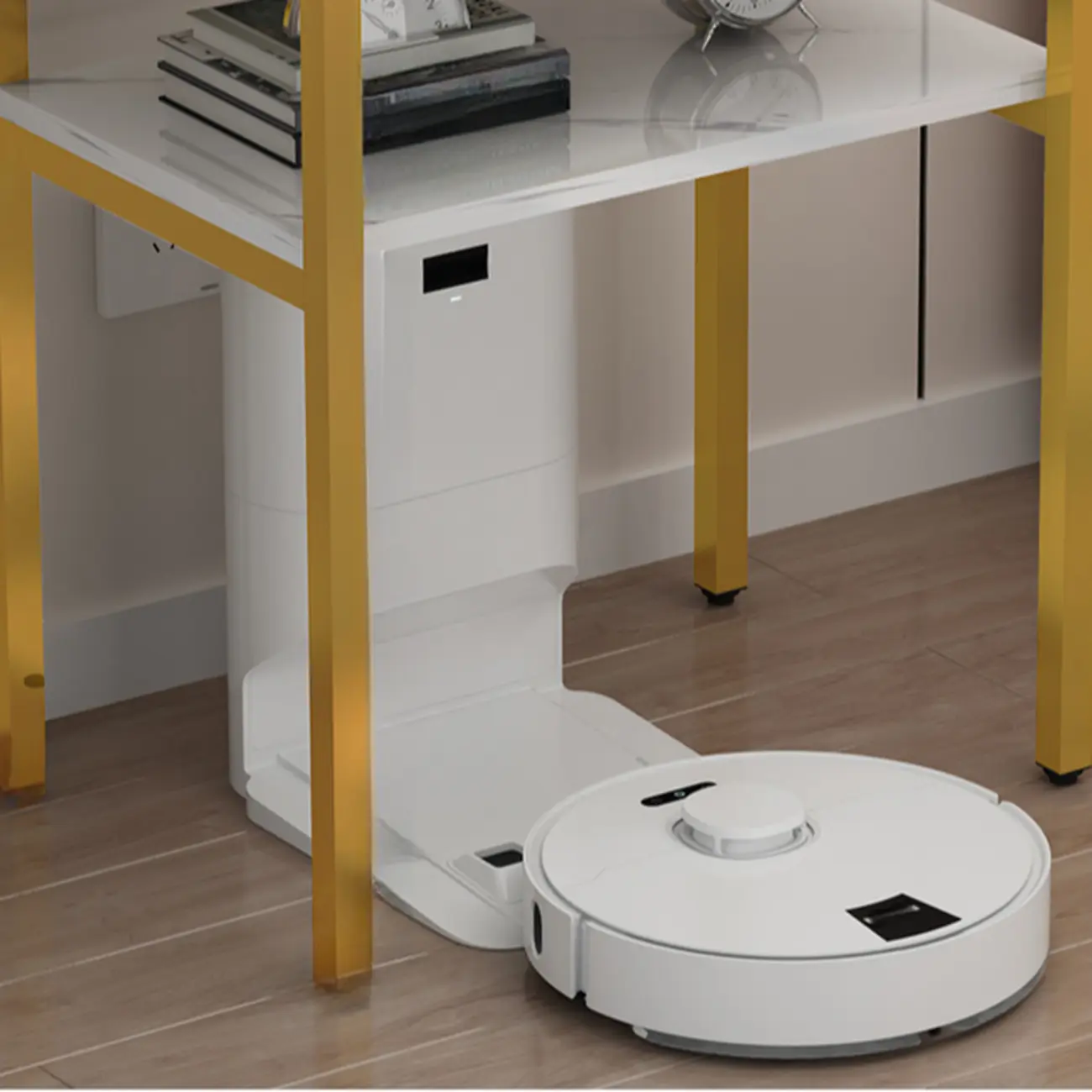 Modern Marble Sofa Side Table Image - 4 | homeyfad