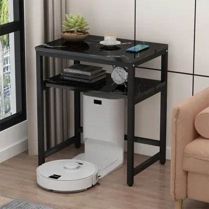 Modern Marble Sofa Side Table Image - 11