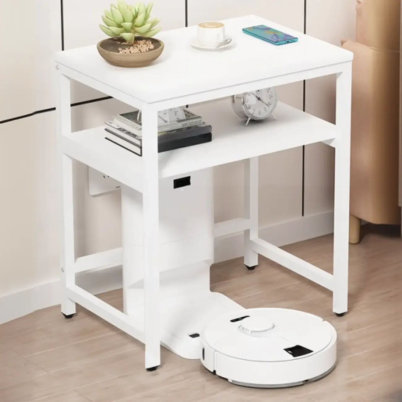 Modern Marble Sofa Side Table Image - 12