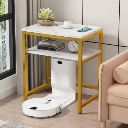 Modern Marble Sofa Side Table Image - 14