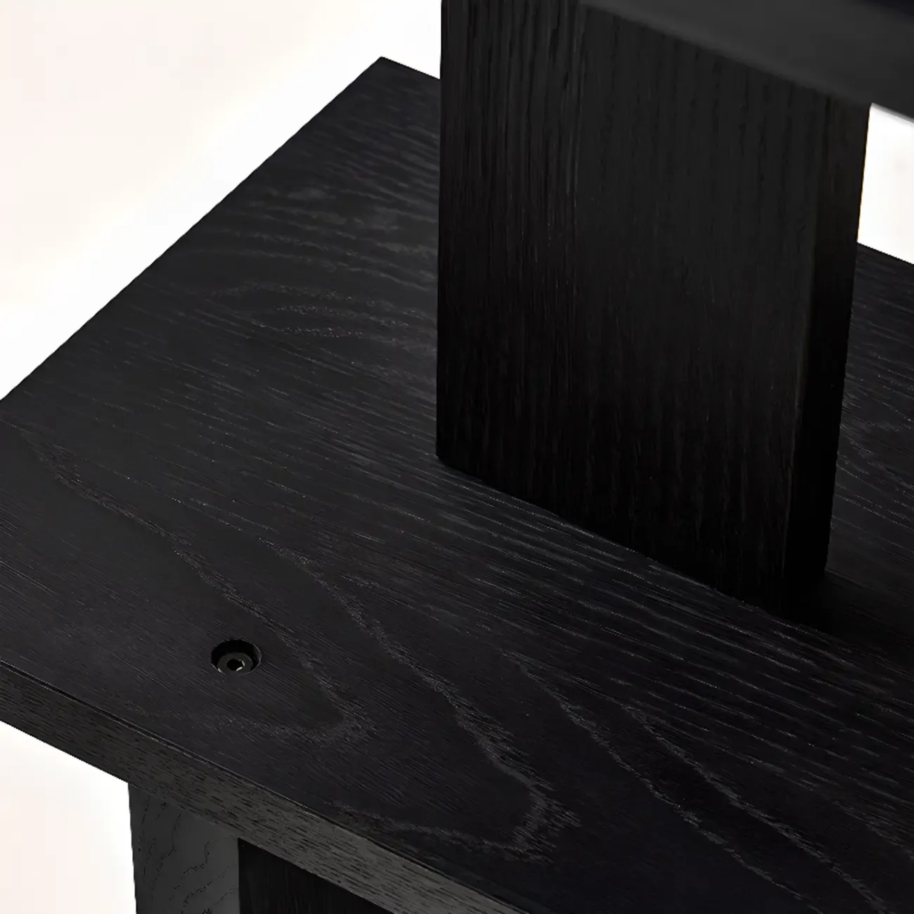Etagere Black Geometric Open Bookshelf Image - 12