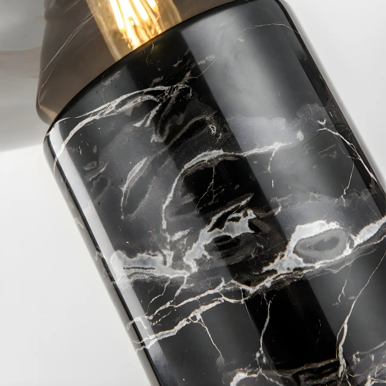 Modern Smoke Grey Glass Dome Table Lamp for Living Room Image - 10 | homeyfad