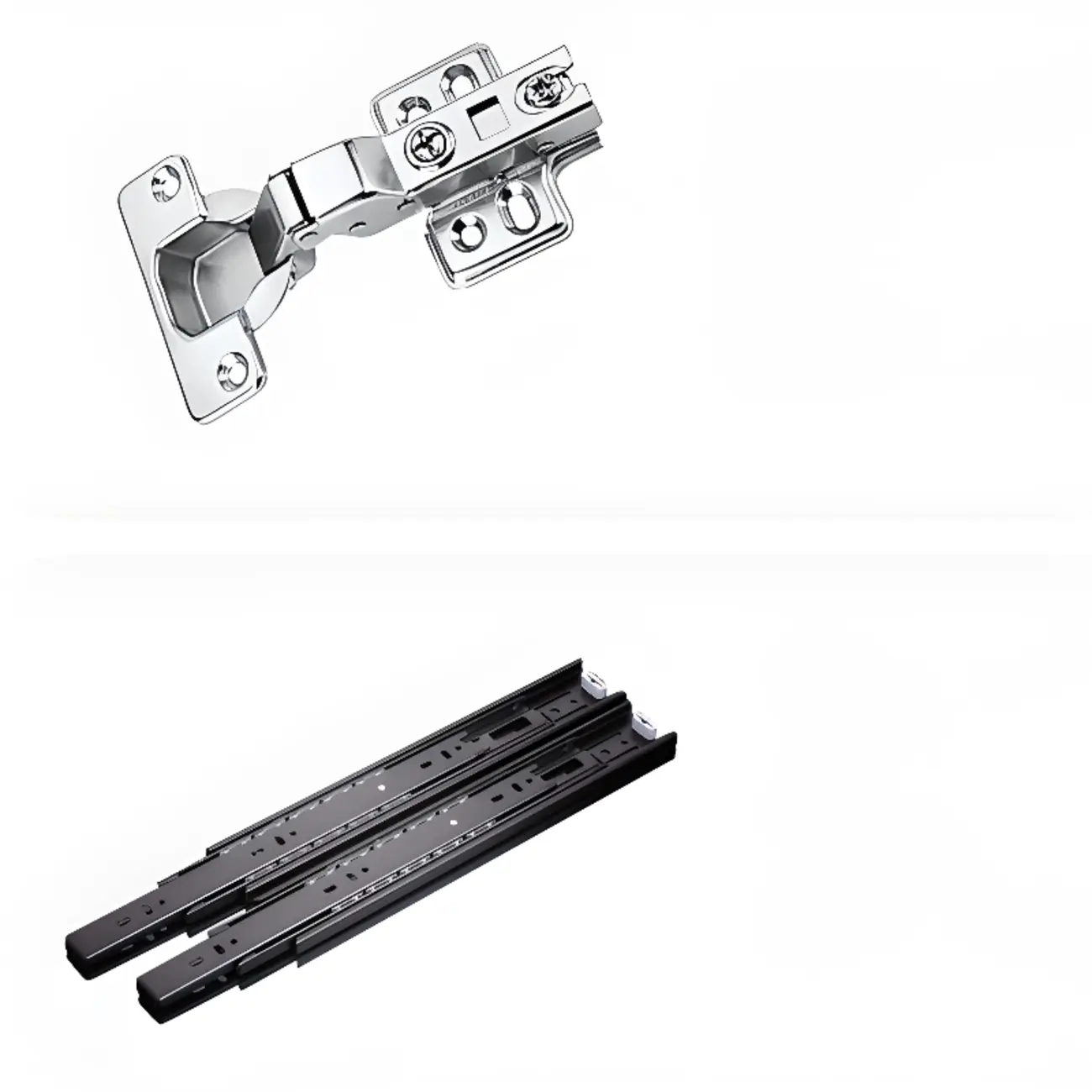 Modern Wooden Sideboard with Mirrored Accents and Storage Image - 11 | homeyfad