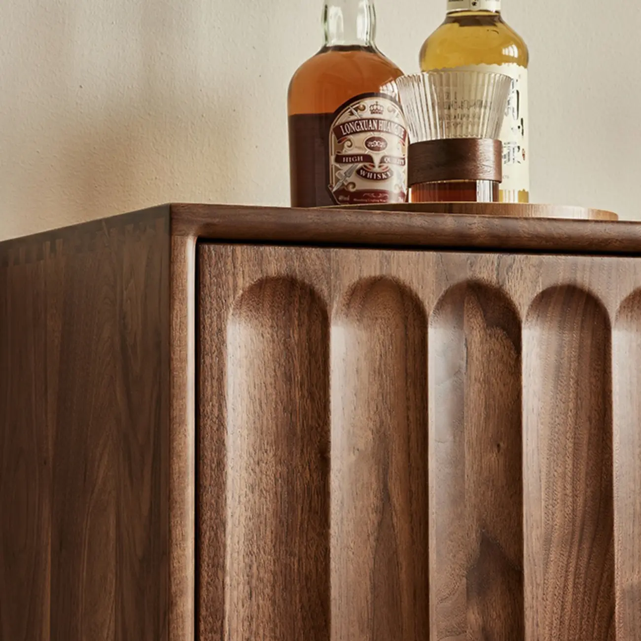 Scandinavian Pine Wood Accent Cabinet in Free-standing Image - 8 | homeyfad