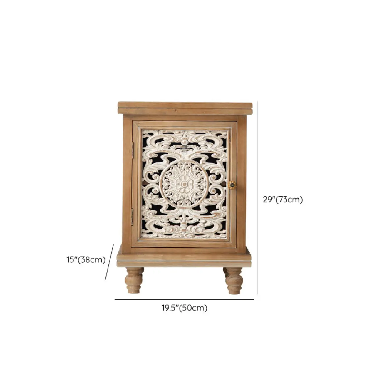 French Country Cabinet for Living Room with carved Doors Image - 19 | homeyfad
