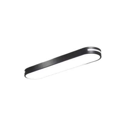 Modern Flush Mount LED Ceiling Light for Living Room Image - 9