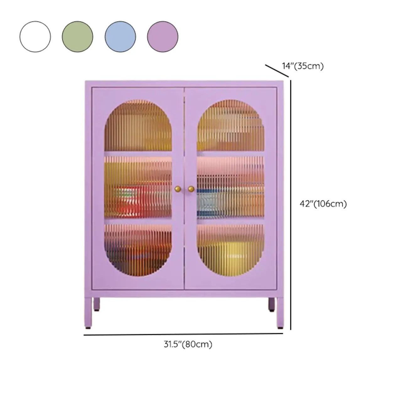 Modern Freestanding Cabinet for Living Room with Glass Door #size | homeyfad