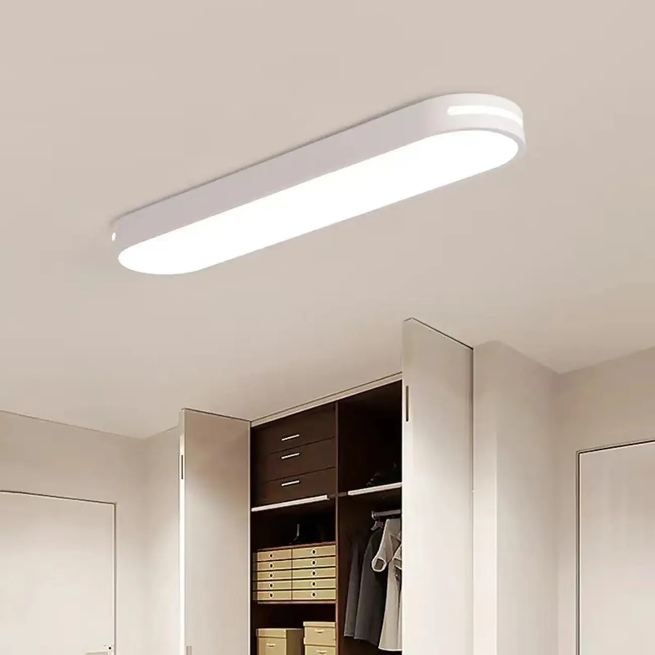 Modern Flush Mount LED Ceiling Light for Living Room Image - 24 | homeyfad
