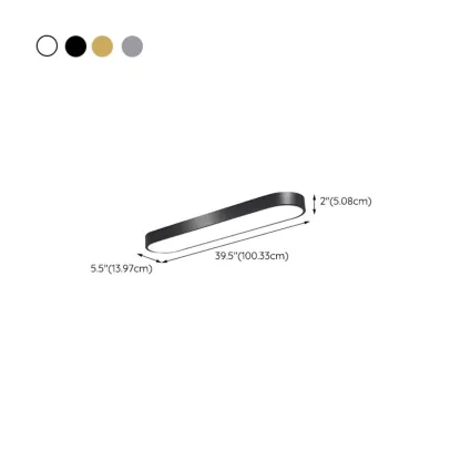 Modern Flush Mount LED Ceiling Light for Living Room Image - 33