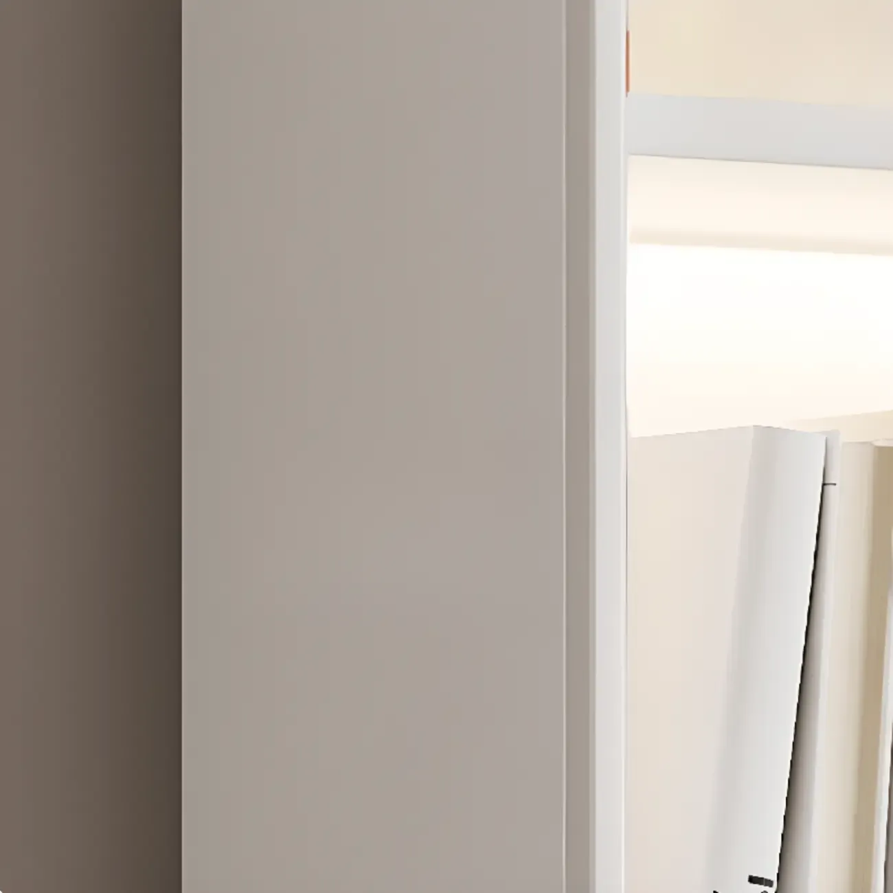 79" Modern Wooden Lighted Storage Cabinet for Indoor Display Image - 11