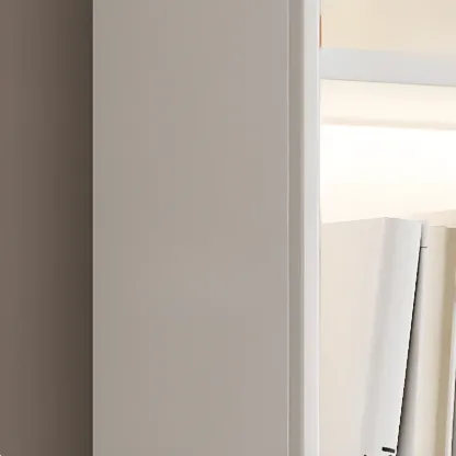 79" Modern Wooden Lighted Storage Cabinet for Indoor Display Image - 11