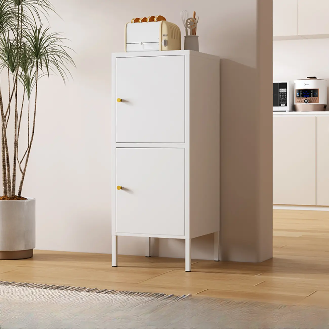 Stylish Accent Cabinet for Living Room with Doors & Drawers Image - 6 | homeyfad