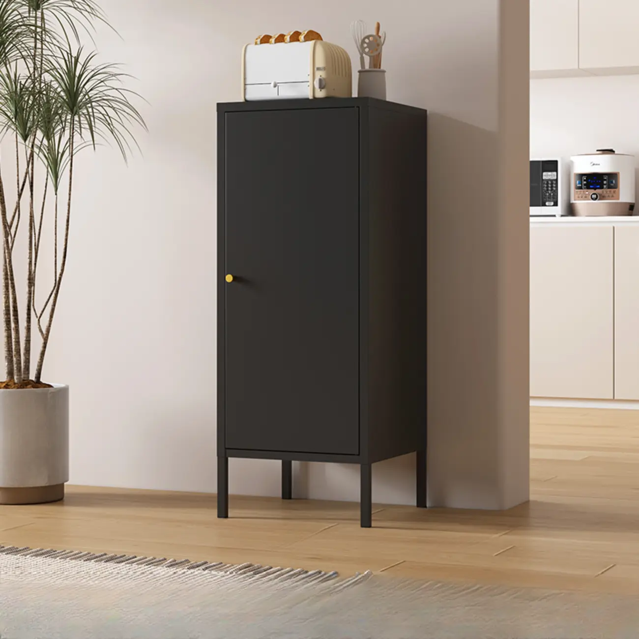 Stylish Accent Cabinet for Living Room with Doors & Drawers Image - 8 | homeyfad