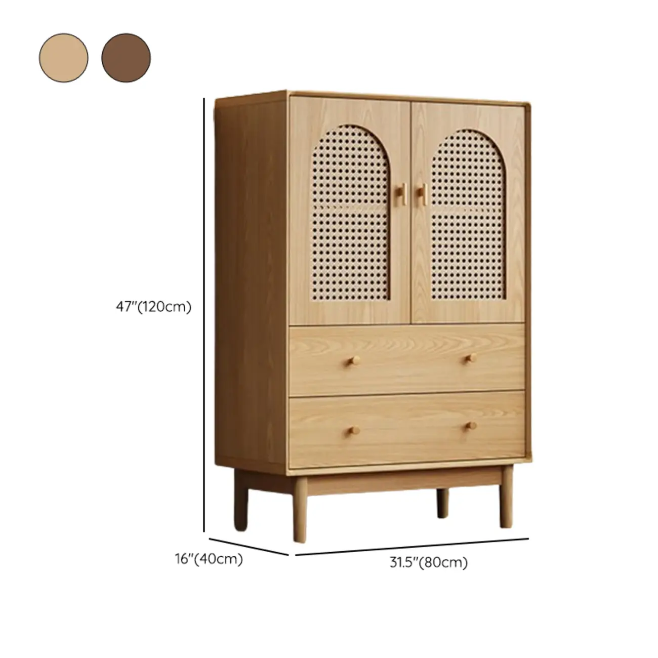  Mid-Century Modern Storage Cabinet for Parlor, Glass Door Image - 27 | homeyfad