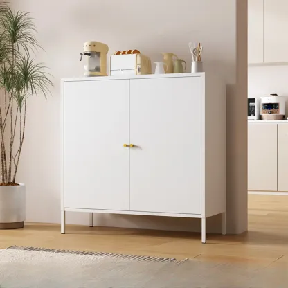 Stylish Accent Cabinet for Living Room with Doors & Drawers Image - 13