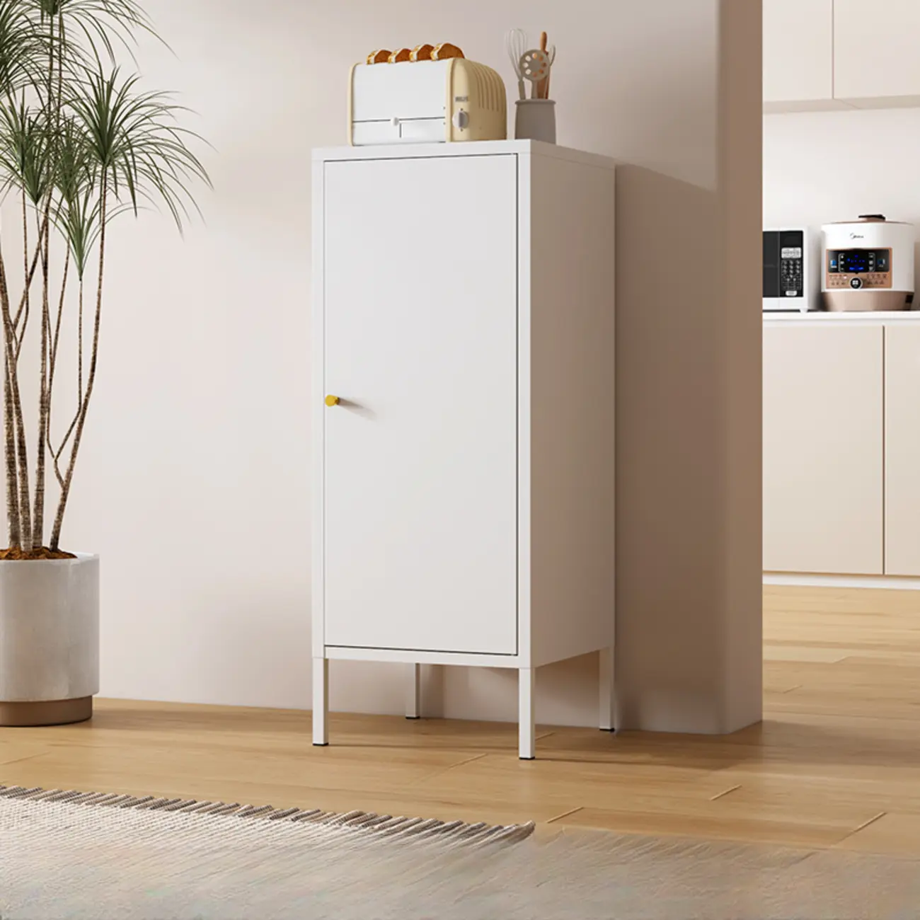 Stylish Accent Cabinet for Living Room with Doors & Drawers Image - 14 | homeyfad