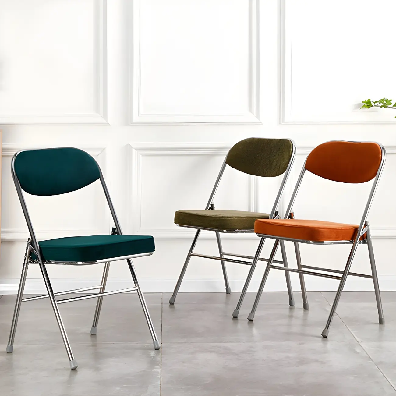 Modern Corduroy/Leather Recliner Chair with Metal Frame Image - 1 | homeyfad
