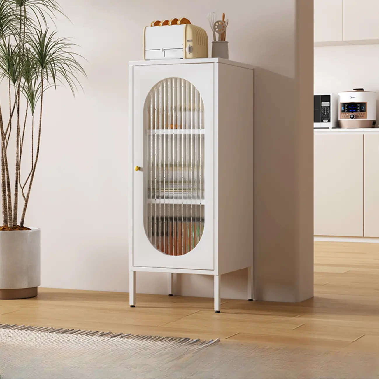 Stylish Accent Cabinet for Living Room with Doors & Drawers Image - 16 | homeyfad