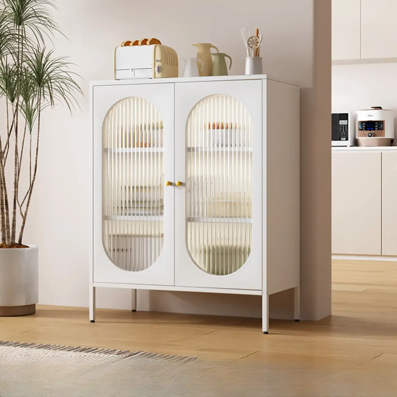 Modern Elegant Rectangle Accent Cabinet with Door/Drawer | HomeyFad