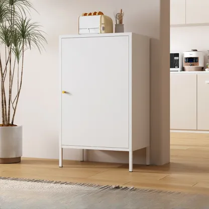 Stylish Accent Cabinet for Living Room with Doors & Drawers Image - 21