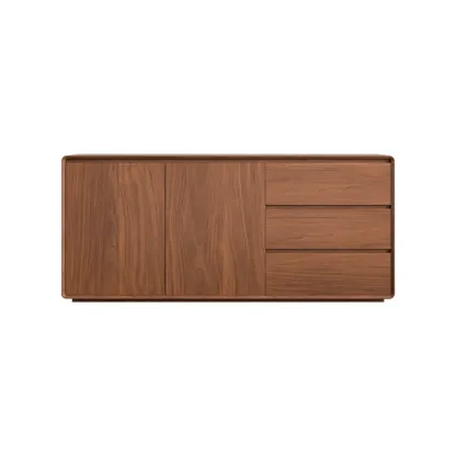 Modern Wooden Sideboard with Drawers for Kitchen Image - 10