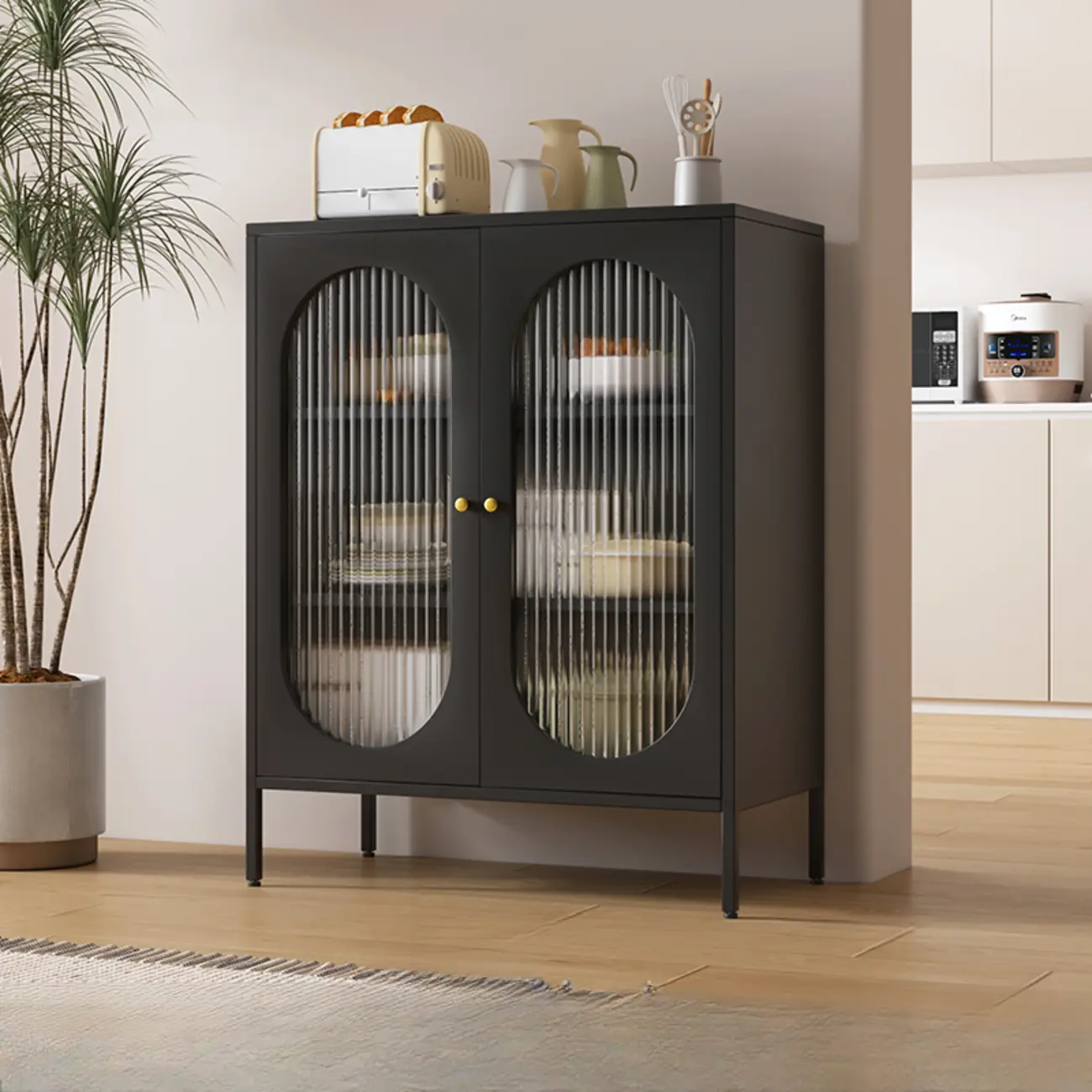 Stylish Accent Cabinet for Living Room with Doors & Drawers Image - 22 | homeyfad