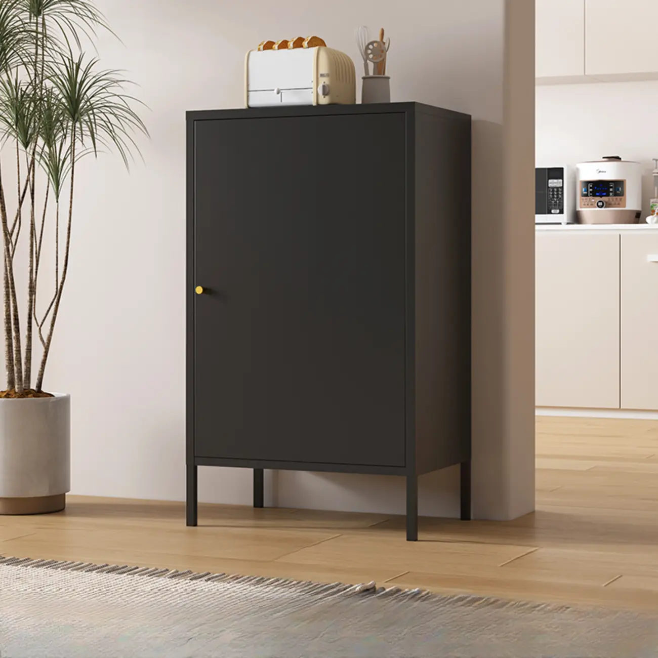 Stylish Accent Cabinet for Living Room with Doors & Drawers Image - 23 | homeyfad