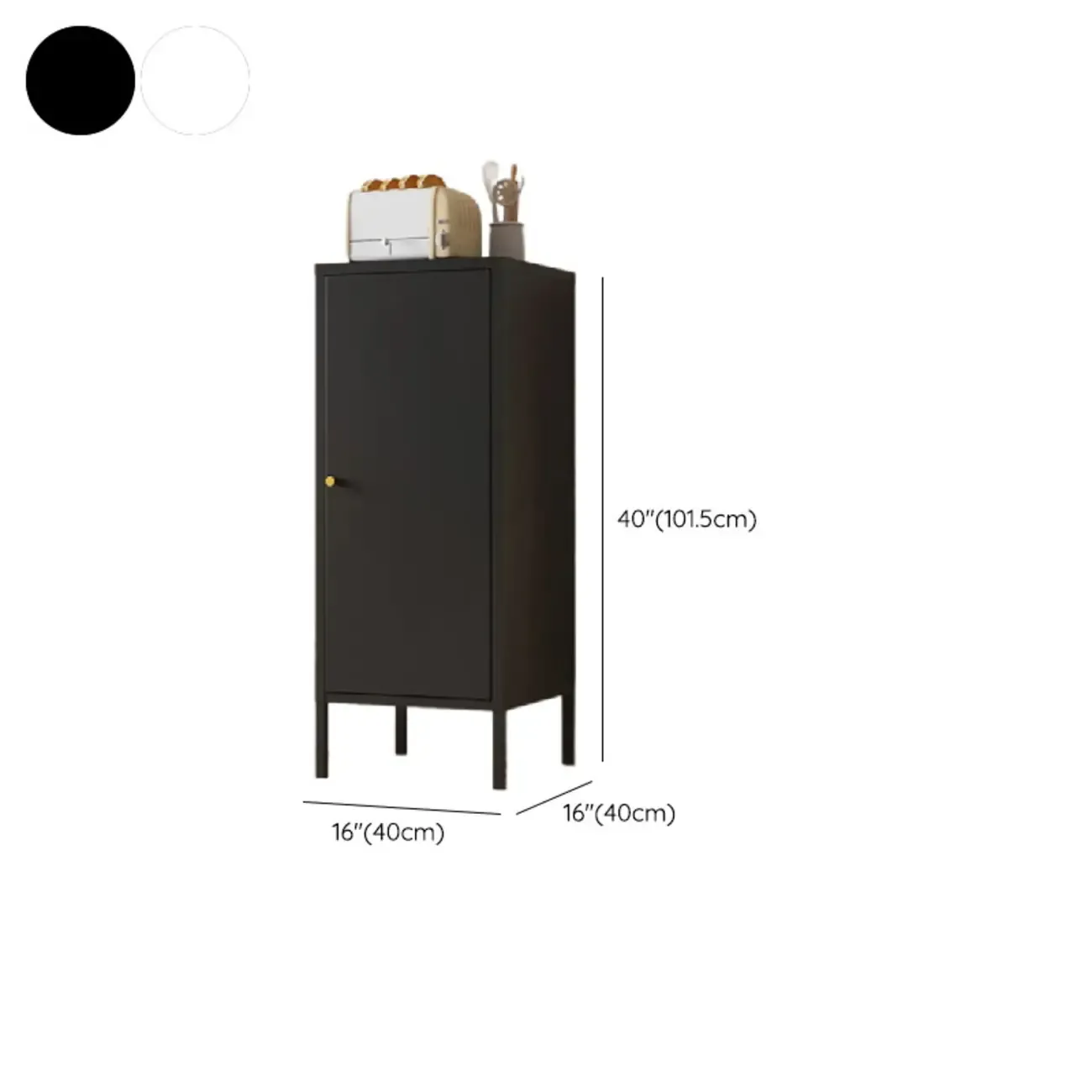 Stylish Accent Cabinet for Living Room with Doors & Drawers #size