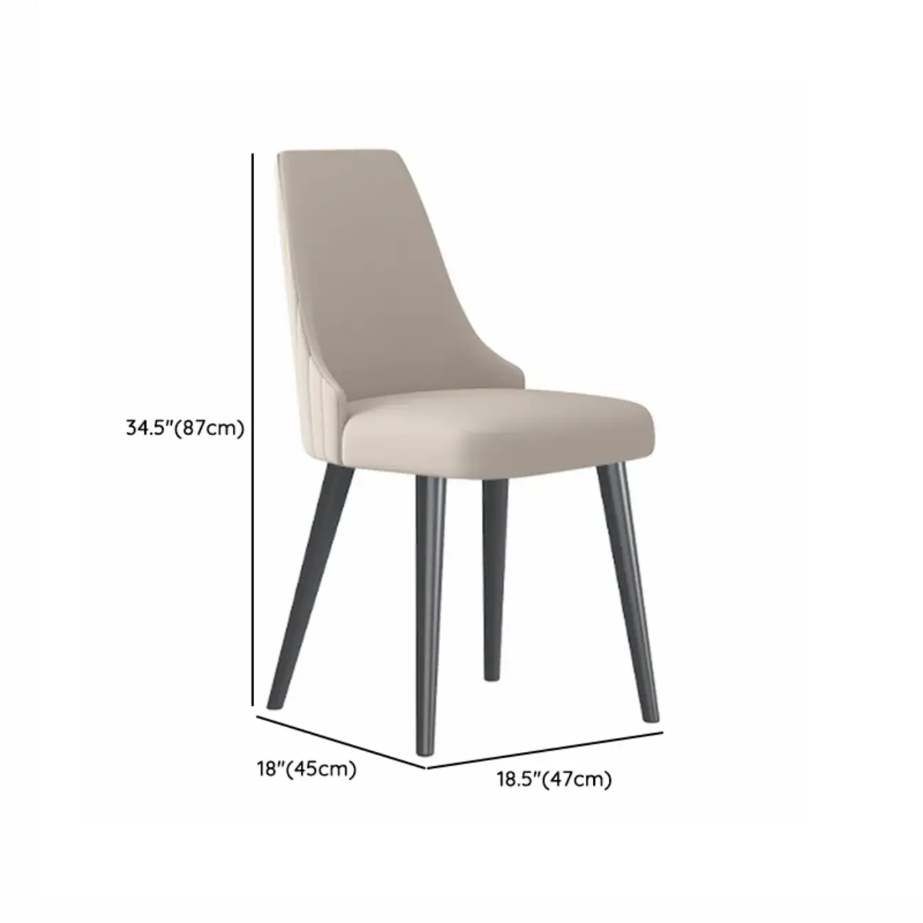 Modern White Slate Dining Room Set with Cushion Chairs Image - 18 | homeyfad