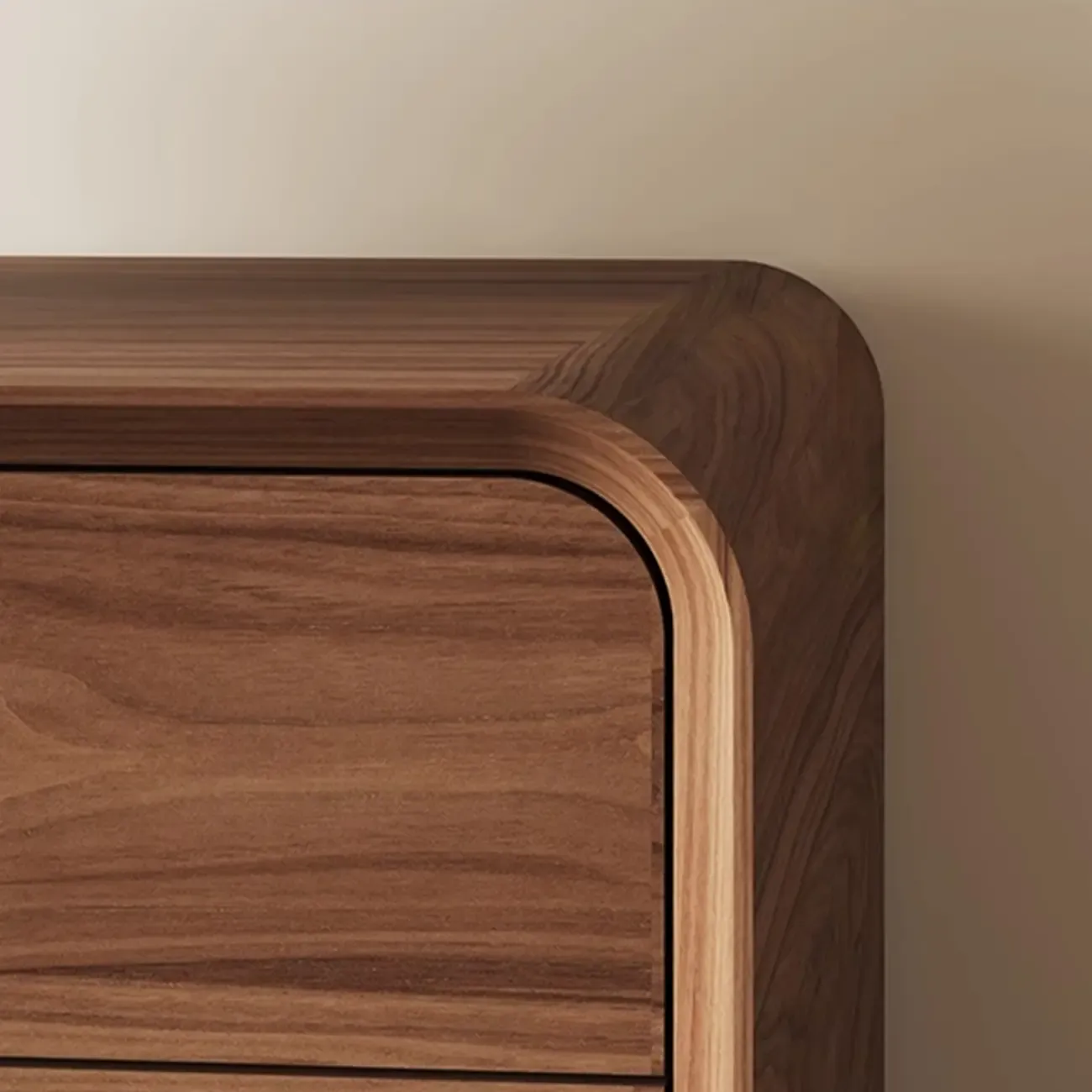 Modern Wooden Sideboard with Drawers for Kitchen Image - 18