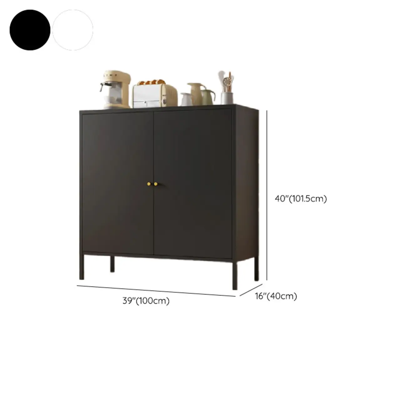 Stylish Accent Cabinet for Living Room with Doors & Drawers Image - 36 | homeyfad