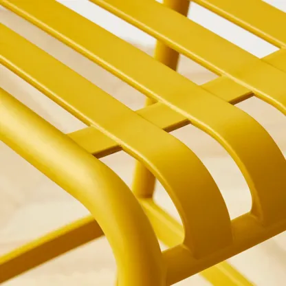 Modern Plastic Bar Stools for Bistro with Backrest Image - 14