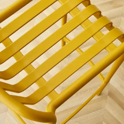 Modern Plastic Bar Stools for Bistro with Backrest Image - 16