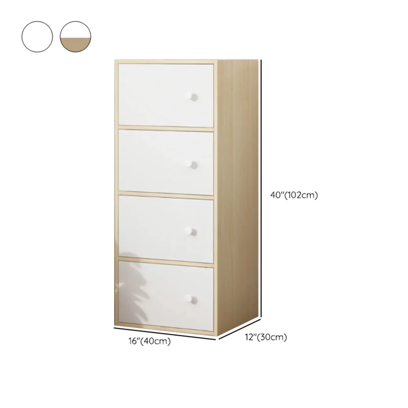 60"Modern White Freestanding Cabinets for any Space  Image - 26 | homeyfad