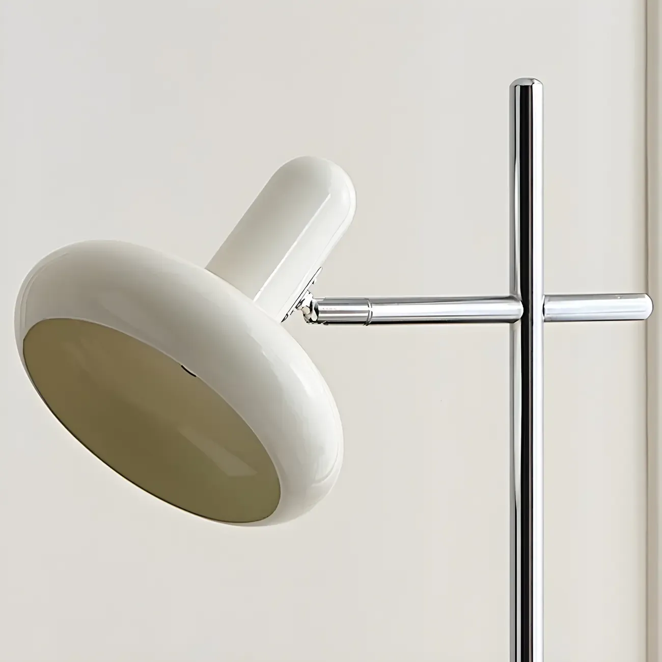 Modern White Metal 2-Head Adjustable Floor Lamp with Extendable Length for Living Room Image - 6