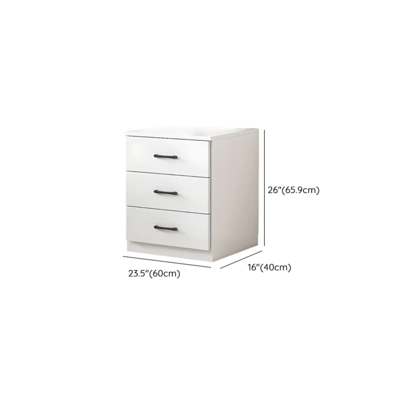 Modern White Rectangular Storage Cabinet with Multiple Sizes Image - 26 | homeyfad