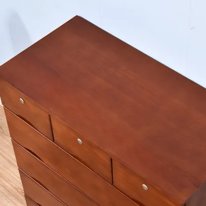 Modern Solid Wood Dressers with 7-Drawers for Living Room Image - 13