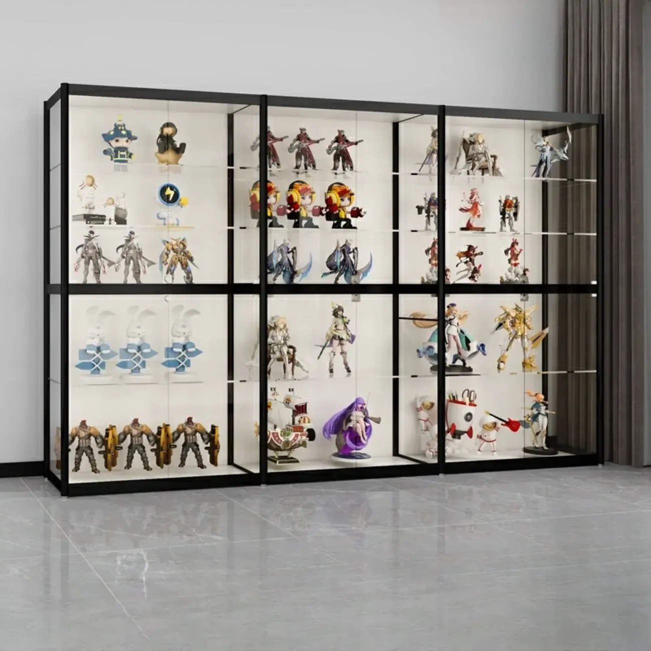 Modern Metal Display Cabinet for Collectibles for Stockroom Image - 3