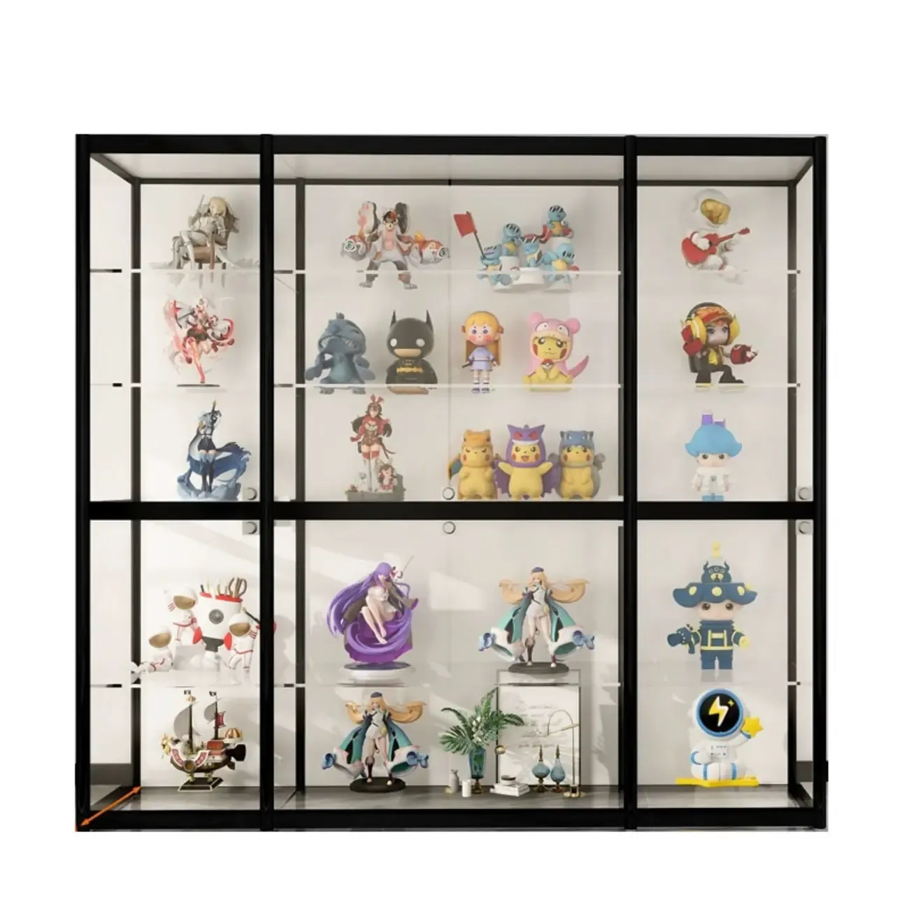 Modern Metal Display Cabinet for Collectibles for Stockroom Image - 6