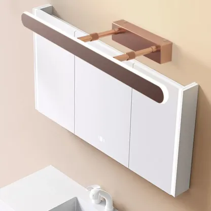 Modern LED Bathroom Vanity Light Bar above Mirror Image - 4