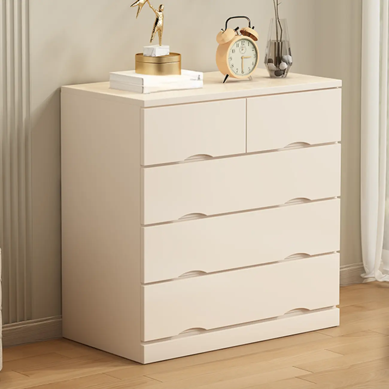 Modern Solid Wood Dressers with 7-Drawers for Living Room Image - 21 | homeyfad