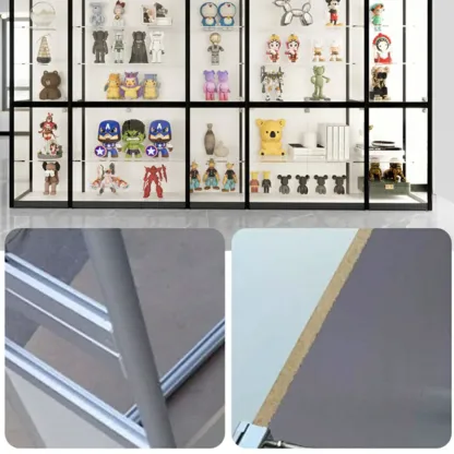 Modern Metal Display Cabinet for Collectibles for Stockroom Image - 14
