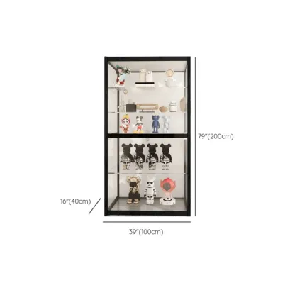 Modern Metal Display Cabinet for Collectibles for Stockroom #size